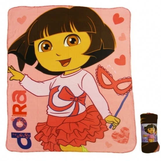 Disney - Dora Utforskaren Fleecefilt/Fleecepläd