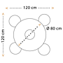Kidea - Aktivitetsbord Quatro Planet