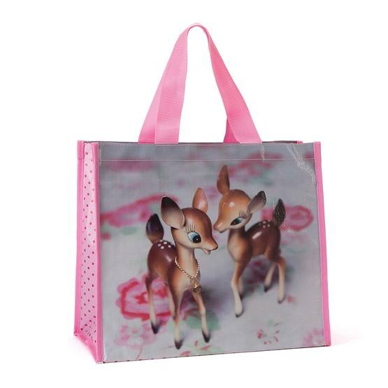 Catseye - Deer On Rose Shopper