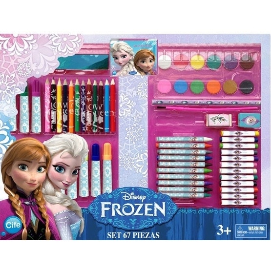 Disney - Frozen / Frost Rit- Och Målarset 67-Pack
