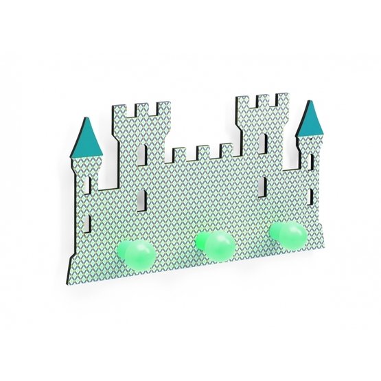 Djeco - Coat Hanger, Castle