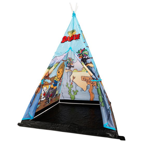 Tildas Bamse Indiantält Litenleker.se Kidkraft Teepee Indiantält Turkos Litenleker.se