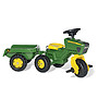 Rolly Toys - Rollytrac John Deere With Sound - Rollykid Trailer