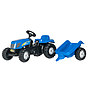 Rolly Toys - Rollykid Newholland T 7040 - Rollykid Trailer 
