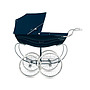 Silver Cross Barnvagn Balmoral - Navy