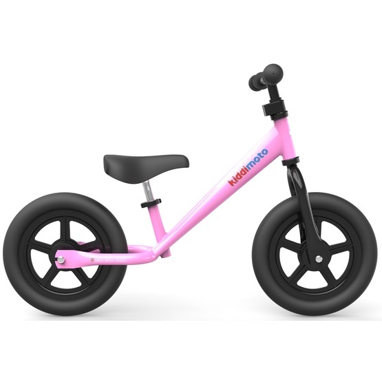 Kiddimoto - Sparkcykel - Super Junior British Design Metall Laufrad Pretty Pink 