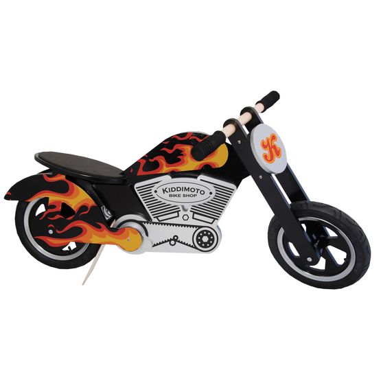 Kiddimoto - Sparkcykel - Chopper Flames 