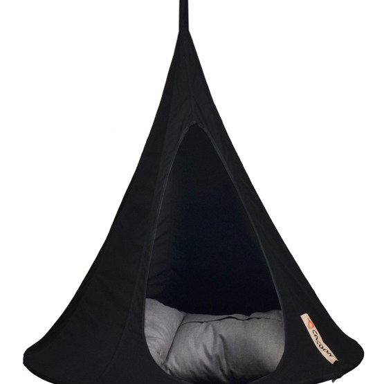 Cacoon Bonsai Cacoon Black Litenleker.se Kidkraft Teepee Indiantält Orange Litenleker.se