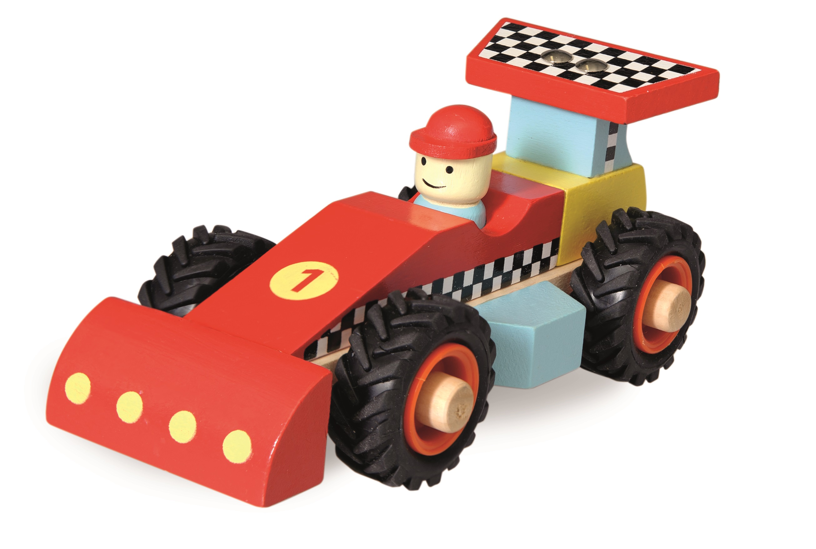 Egmont Toys Racerbil I Trä Leksaksbilar Litenleker.se