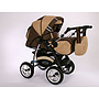 Baby Merc - Agat 2 In 1 Kombi Barnvagnar - Brun