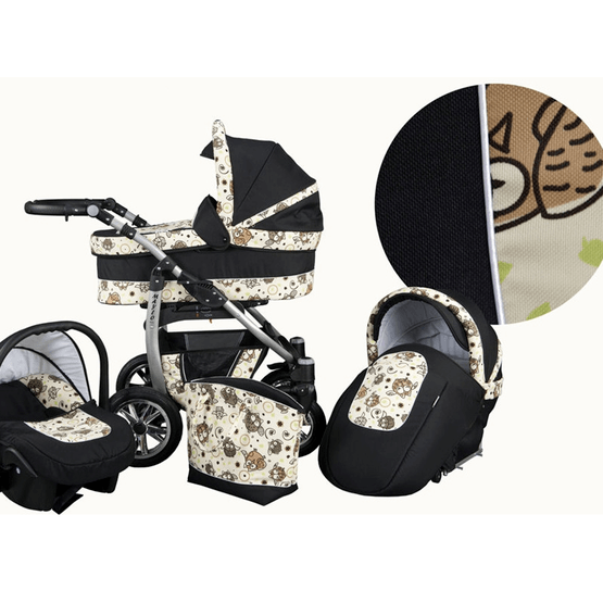 Baby Merc - Maylo Barnvagnar 3 In 1 - Uggla