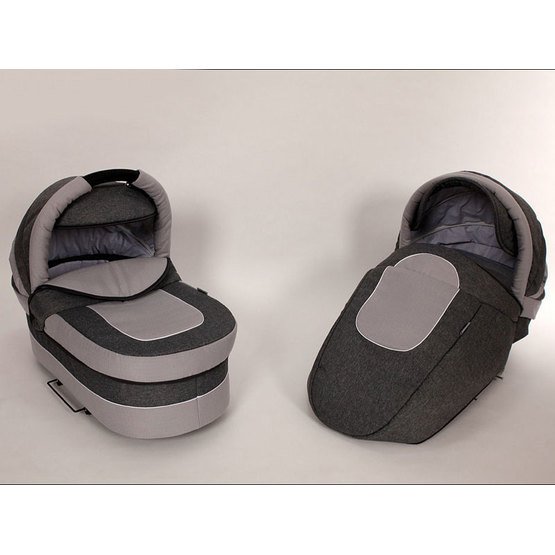 Baby Merc - Maylo Barnvagnar 3 In 1 - Grå/Svart