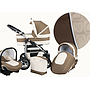 Baby Merc - Maylo Barnvagnar 3 In 1 - Brun/Vit