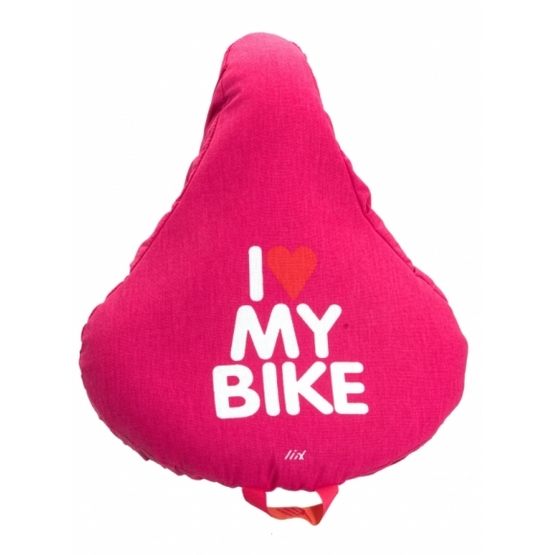 Liix – Liix Saddlecover I Love My Bike Pink