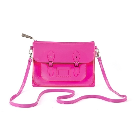 Catseye - Fluoro Pink Small Cross Body Bag