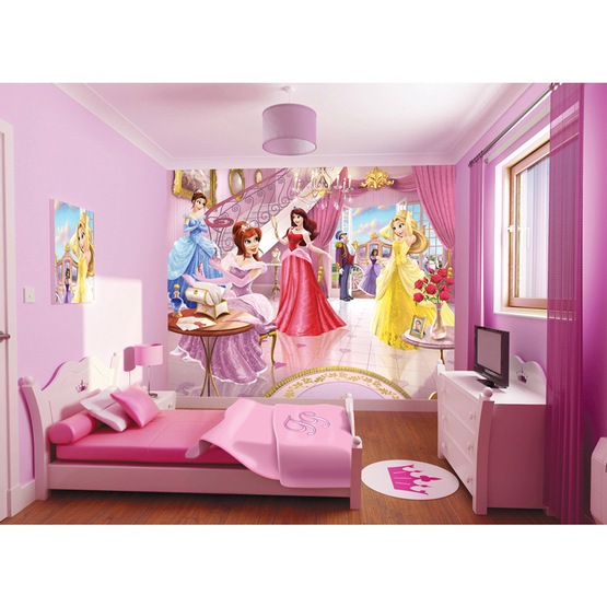 Walltastic - Disney Princessor Tapet 3M