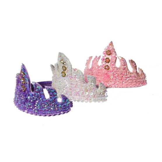 Minisa - Tiara Handgjord - Vit