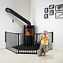 Baby Dan - Flex L 90-223 Cm  - Svart       