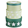 Kids Concept - Pappbox Rund Star - Grön        