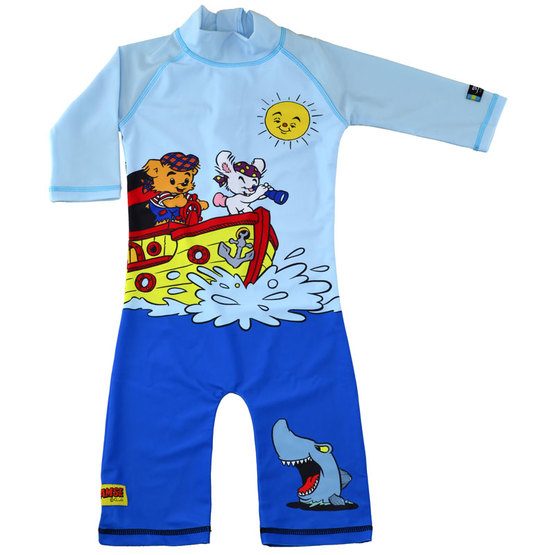 Swimpy - Bamse Uv-Dräkt - Marin  - 98-104Cl