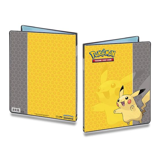 Pokémon - Portfoliopärm A4 - Rymmer 90 Kort - Pikachu