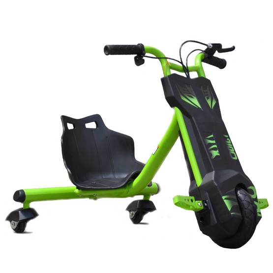 Elscooter Drifting Trike 100W - Grön 