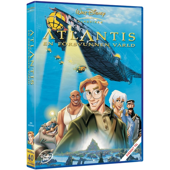 Disney - Atlantis - En Försvunnen Värld - Disneyklassiker 40