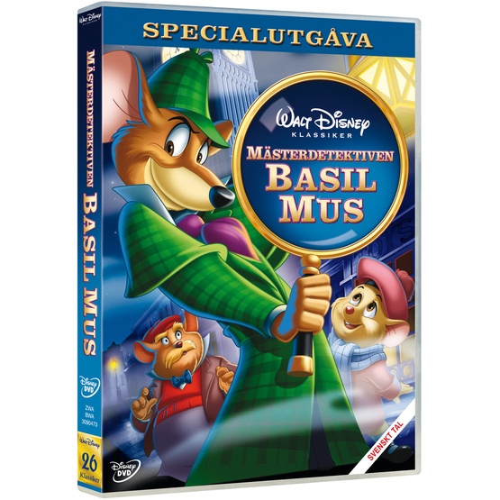 Disney - Mästerdetektiven Basil Mus - Disneyklassiker 26
