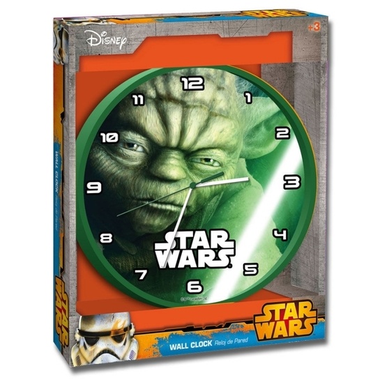 Disney - Star Wars Yoda Väggklocka