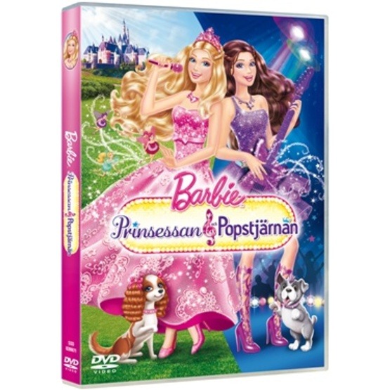 Barbie - Prinsessan Och Popstjärnan - DVD