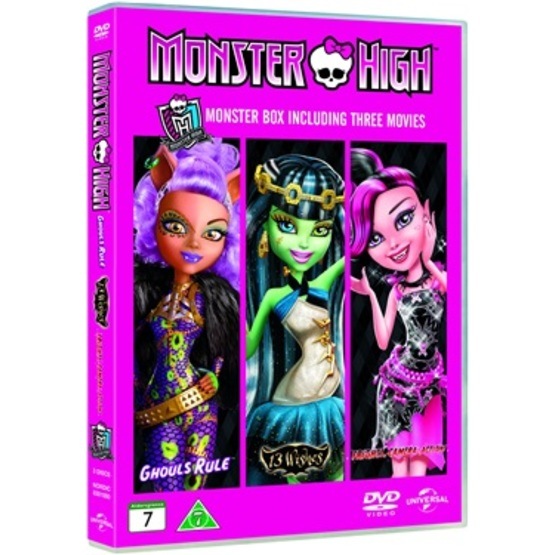 Monster High Box (3-Disc) - DVD