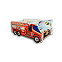 Cool Beds - Barnsäng Med Madrass - Fire Truck - 140 x 70 Cm