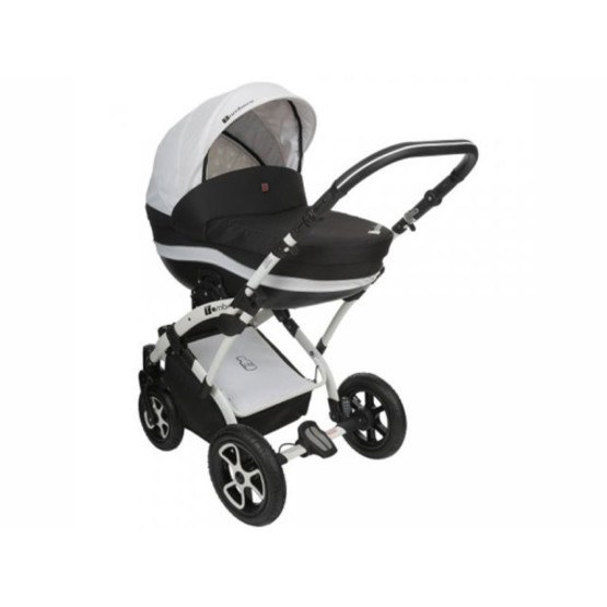 Ambero - Barnvagn - Duo Barnvagn 3 in 1  New Collection - Vit
