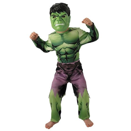 Rubies - Hulken Avengers Dräkt - Stl L