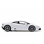 Jamara - Lamborghini Huracán 1:14 white          