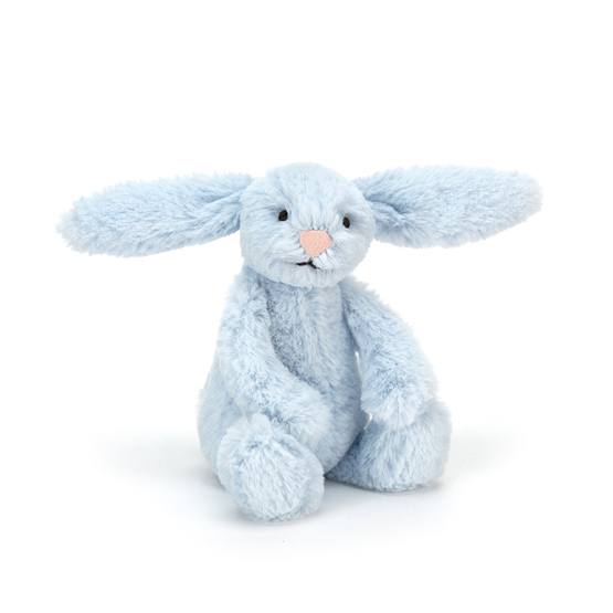 blue plush bunny