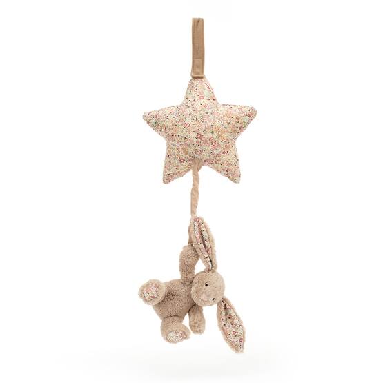 Jellycat – Blossom Bea Beige Bunny Musical Pull