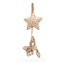 Jellycat - Blossom Bea Beige Bunny Musical Pull