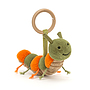 Jellycat - Gosedjur - Little Christopher Caterpillar Rattle