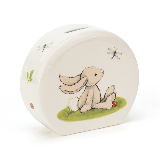 Jellycat - Bashful Bunny Ceramic Money Box