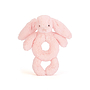 Jellycat - Skallra - Bashful Bunny Grabber Pink