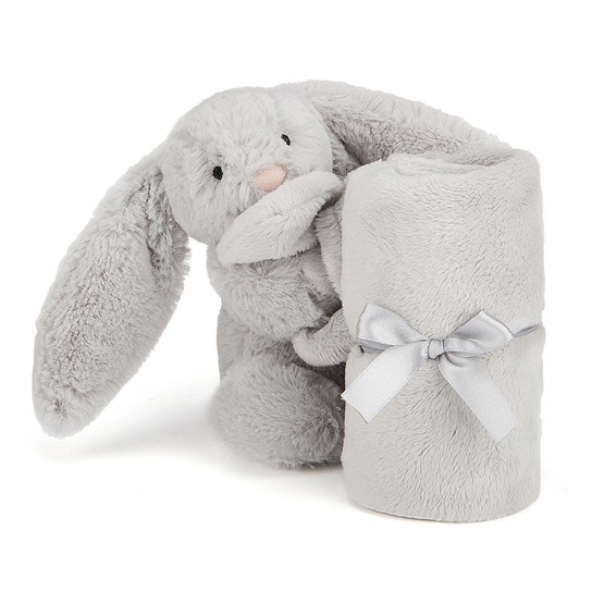 Jellycat – Bashful Silver Bunny Soother