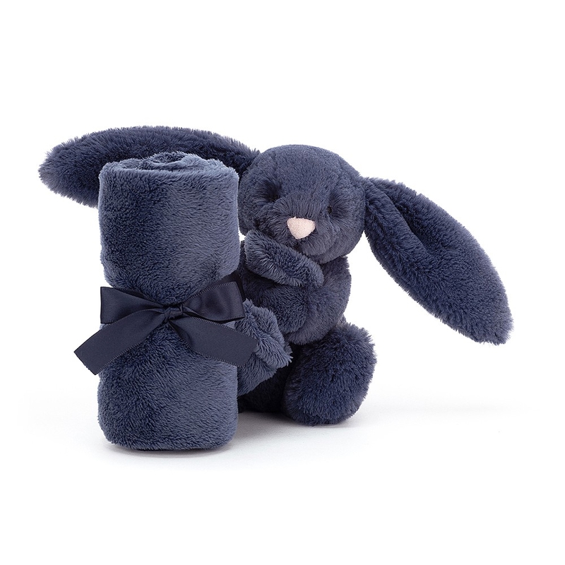 Jellycat Bashful Navy Bunny Soother