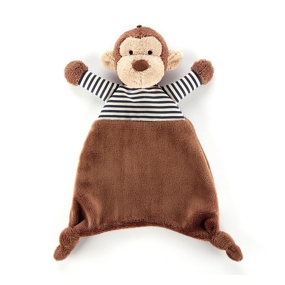 Jellycat - Stripey Monkey Soother