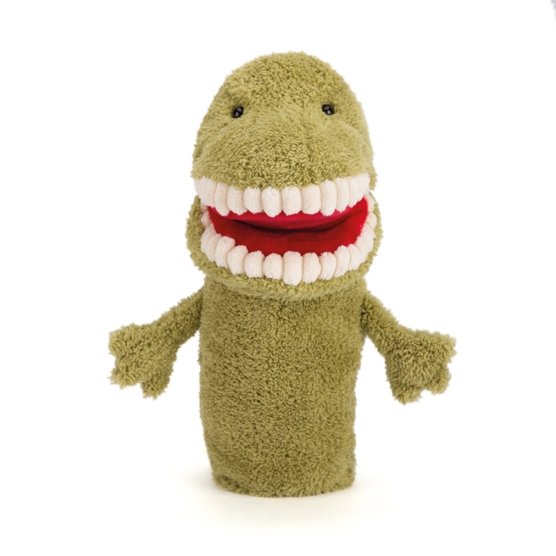 Jellycat Toothy T Rex Hand Puppet