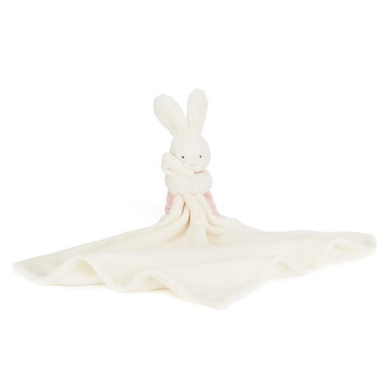 Jellycat Velvet Bunny Pink Soother