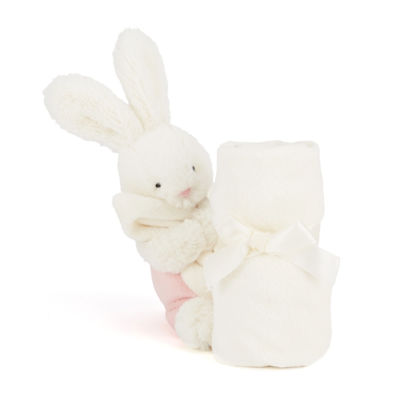 Jellycat Velvet Bunny Pink Soother