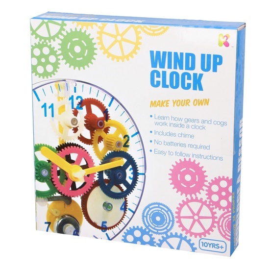 Keycraft – Experiment – Make Your Own Wind Up Clock