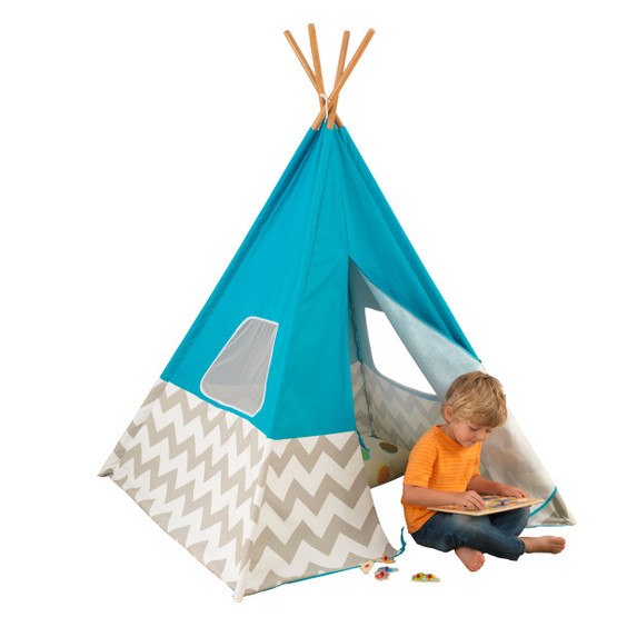 Kidkraft Teepee Indiantält Turkos Litenleker.se Kidkraft Teepee Indiantält Turkos Litenleker.se