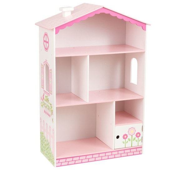 Kidkraft Bokhylla Dollhouse Cottage Bookcase